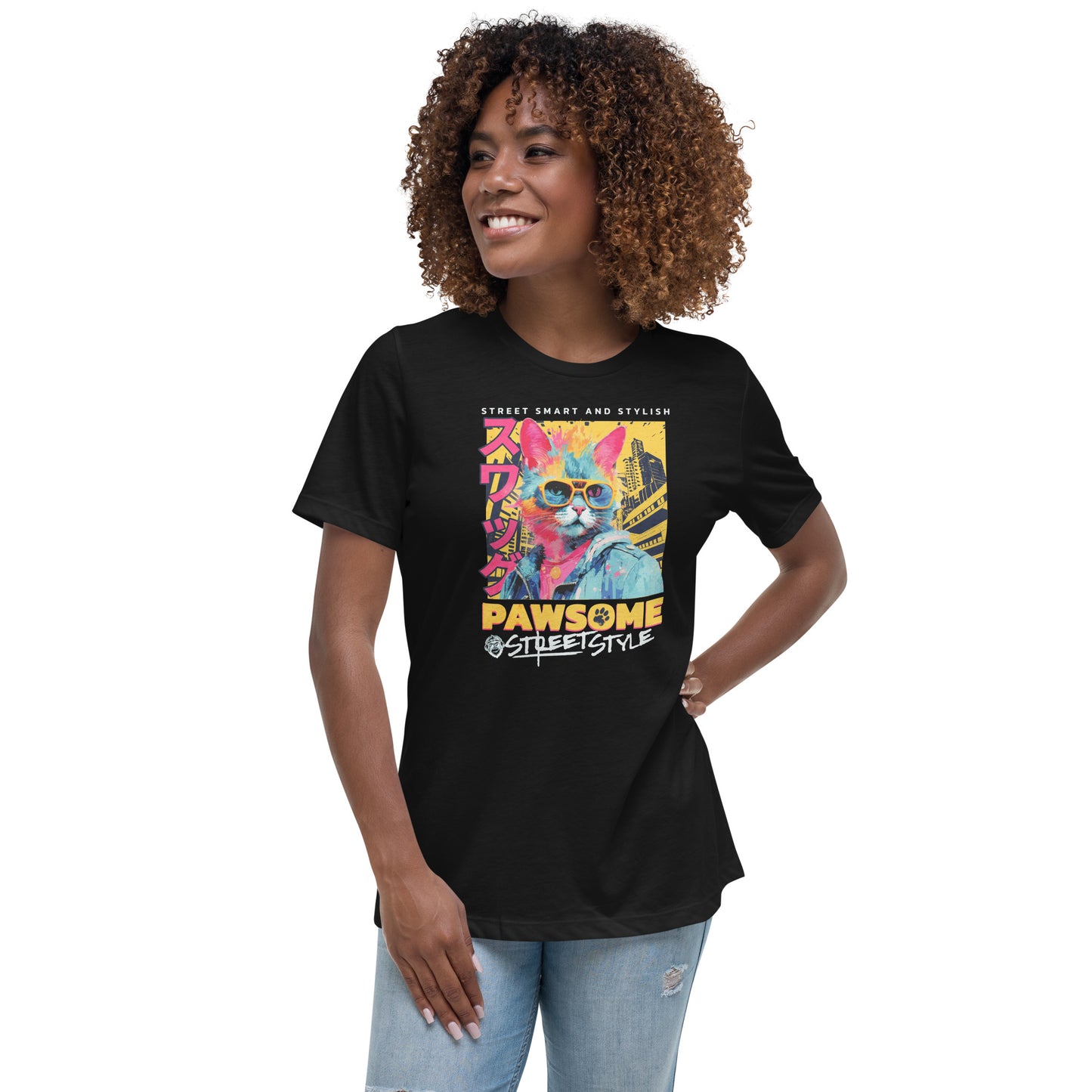Camiseta Pawsome Anime. Esta podría ser la camiseta más suave y cómoda que puedas encontrar. Combina su ajuste relajado y su tacto sedoso con unos vaqueros para crear el look casual perfecto, o póntela con una chaqueta blazer y pantalones de vestir para i