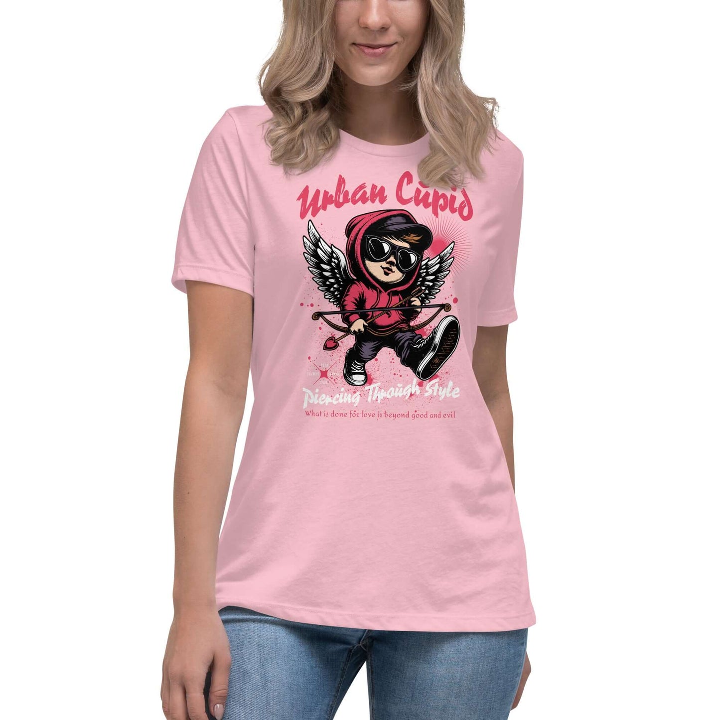 Camiseta Urban Cupid Anime. Esta podría ser la camiseta más suave y cómoda que puedas encontrar. Combina su ajuste relajado y su tacto sedoso con unos vaqueros para crear el look casual perfecto, o póntela con una chaqueta blazer y pantalones de vestir pa