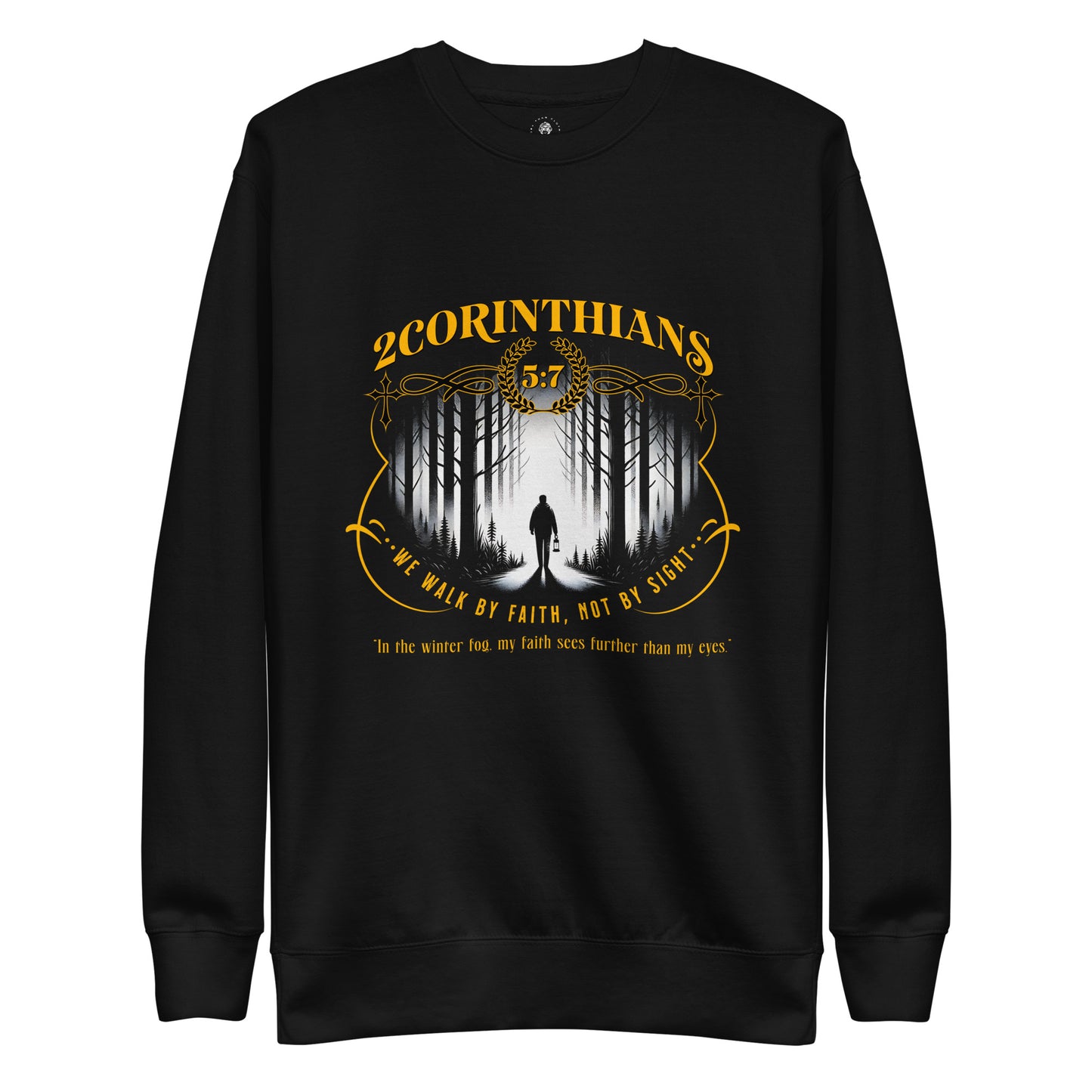 Sudadera negra 2 Corintios