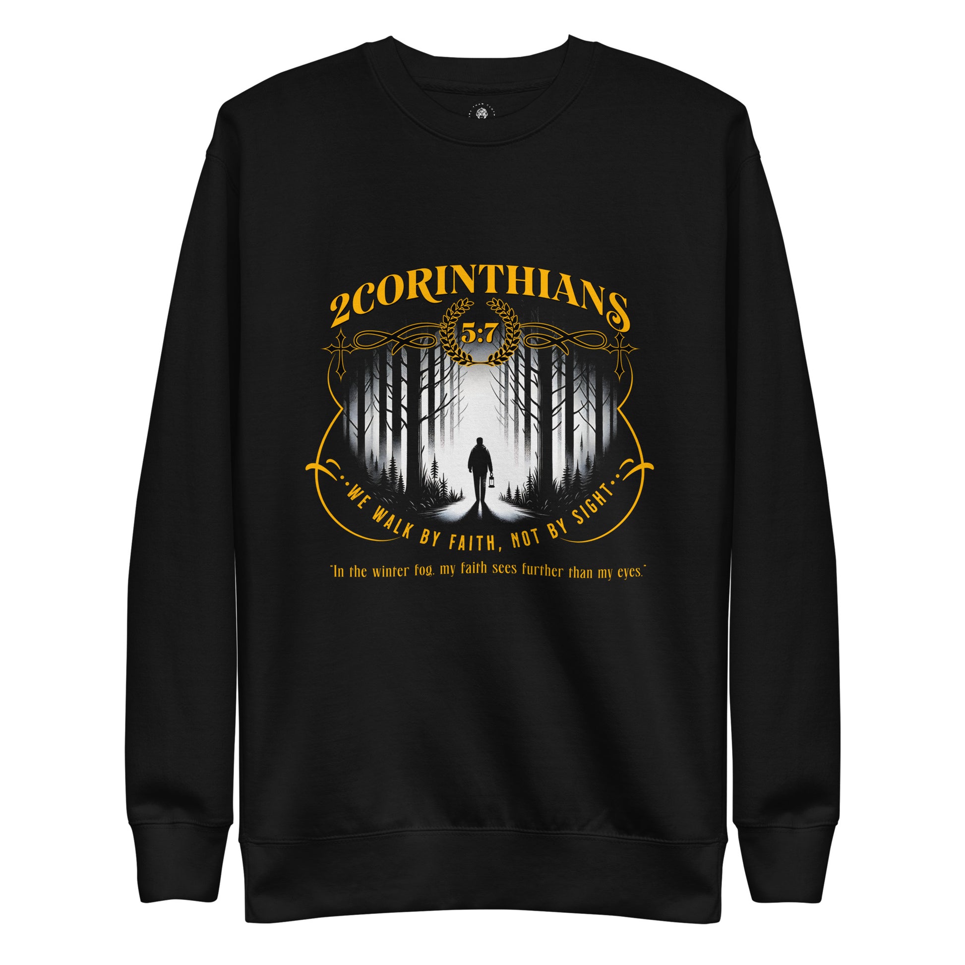 Sudadera negra 2 Corintios